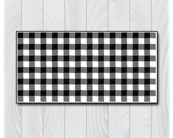 Buffalo Plaid SVG Files | Cricut & Silhouette (Digital Download)