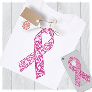 Borstkanker Lint Svg Bestanden voor Cricut Ontwerpen Svg Cut Files Silhouette Svg Cutting File Cricut Svg Files voor Silhouette Svgs Files