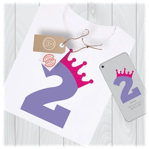 2nd Birthday SVG Files, Second Birthday SVG, Birthday Svg, SVG, Two Svg, Birthday Girl Svg, Birthday Shirt Svg, Svg File, Svg Designs