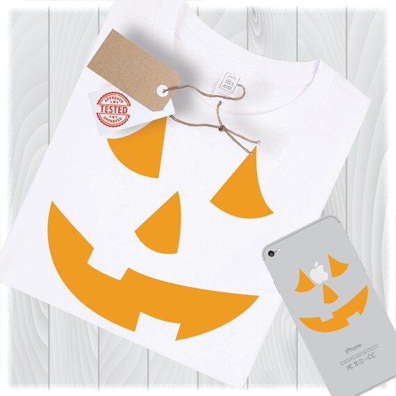 Pumpkin Face SVG Files for Cricut Designs | Halloween Friends Svg | Kids Halloween Svg | Teacher Halloween Svg | Cute Halloween Svg