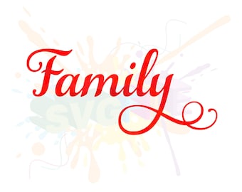 Family Quote SVG Files, Cricut Silhouette Cut File