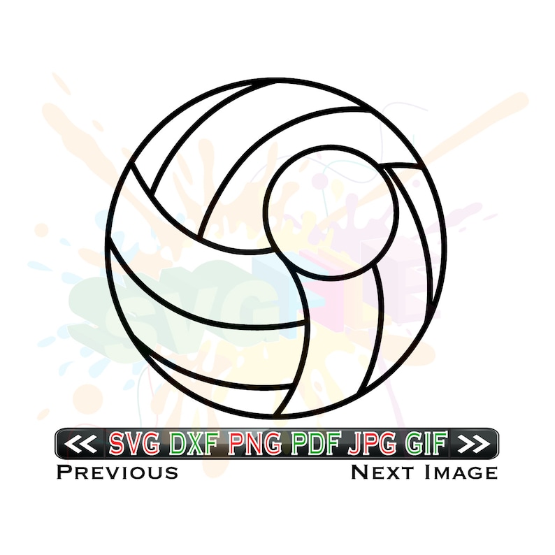 Download Volleyball Svg Files For Cricut Designs Svg Cut Files | Etsy