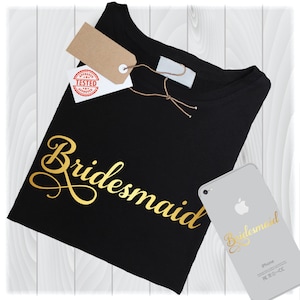 Bridesmaid SVG Files for Cricut, Wedding Party Designs (Digital Files) image 1