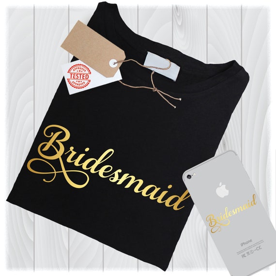Bridesmaid SVG Files for Cricut, Wedding Party Designs (Digital Files)