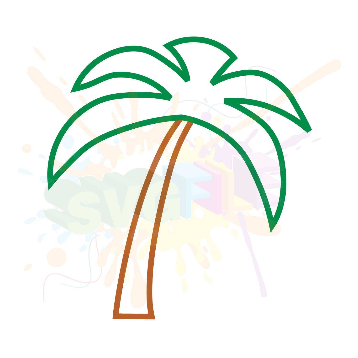 Download Palm Tree SVG Files for Cutting Summer Cricut Beach ...