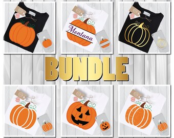 Pumpkin SVG Bundle | Halloween Cricut Designs (Digital Files)