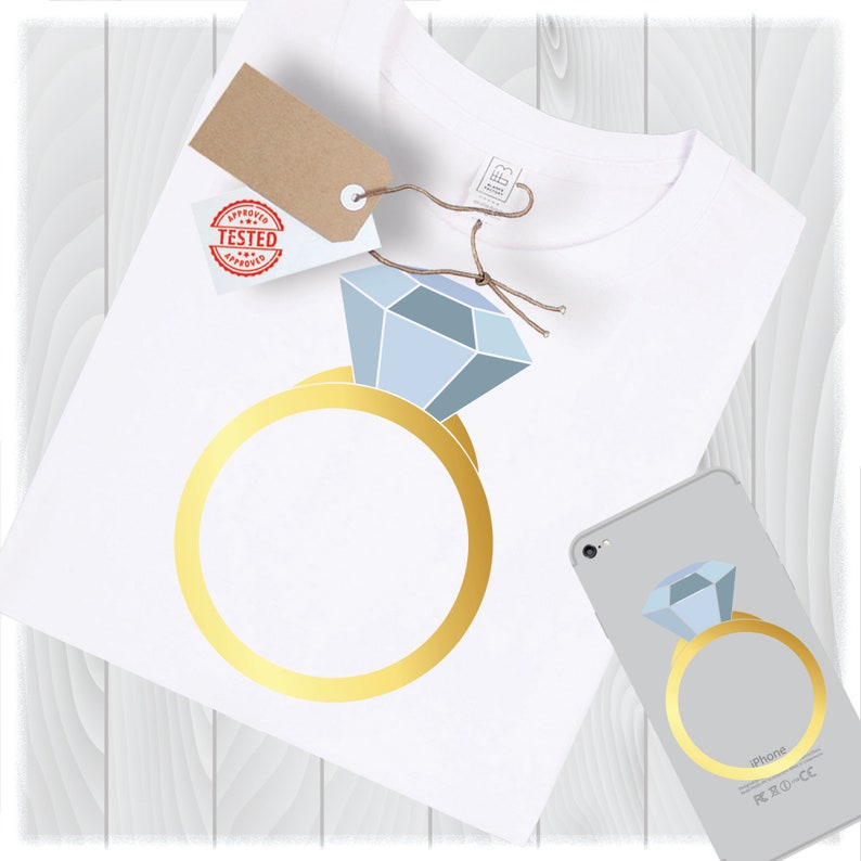 Diamond Ring SVG Files for Cricut Designs Wedding Svg - Etsy