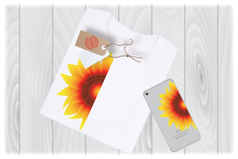 Free Free 168 Vinyl Half Sunflower Svg Free SVG PNG EPS DXF File