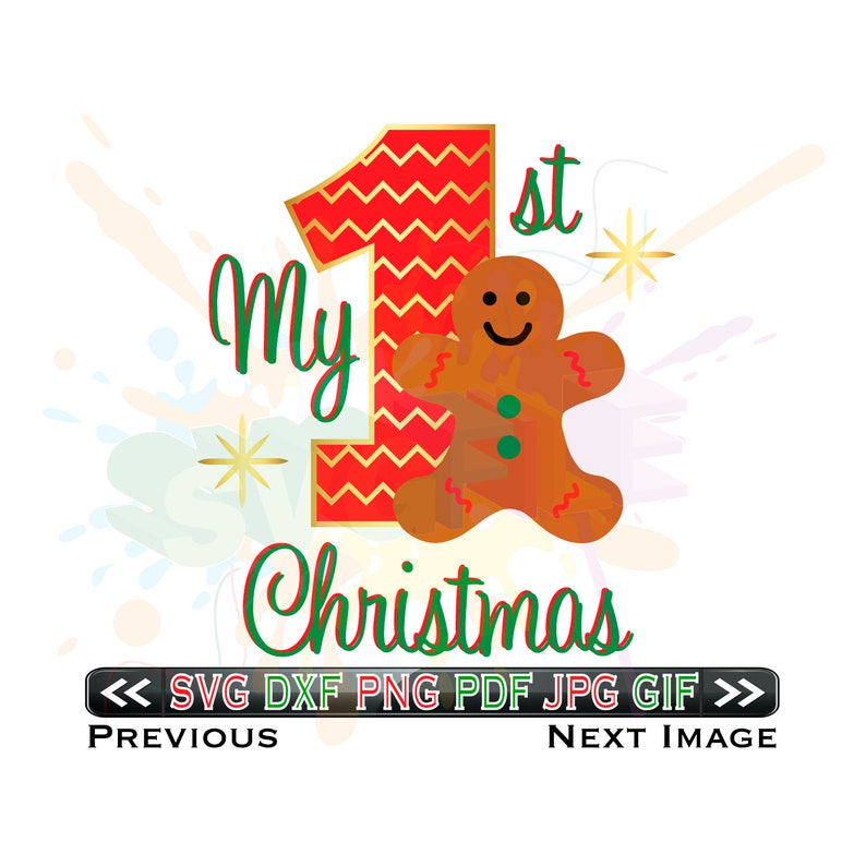 Download My First Christmas SVG Files for Cricut Designs Santa Baby ...