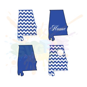 Alabama SVG Files, SVG, Football SVG, Svg File, Bama Svg, Alabama Cut File, Alabama State Svg, State Svg, Southern Svg, Alabama Clipart