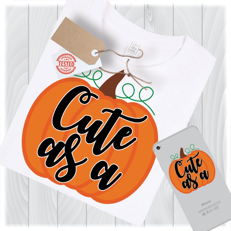 Download Cute as a Pumpkin SVG Files for Cricut Designs Halloween ...