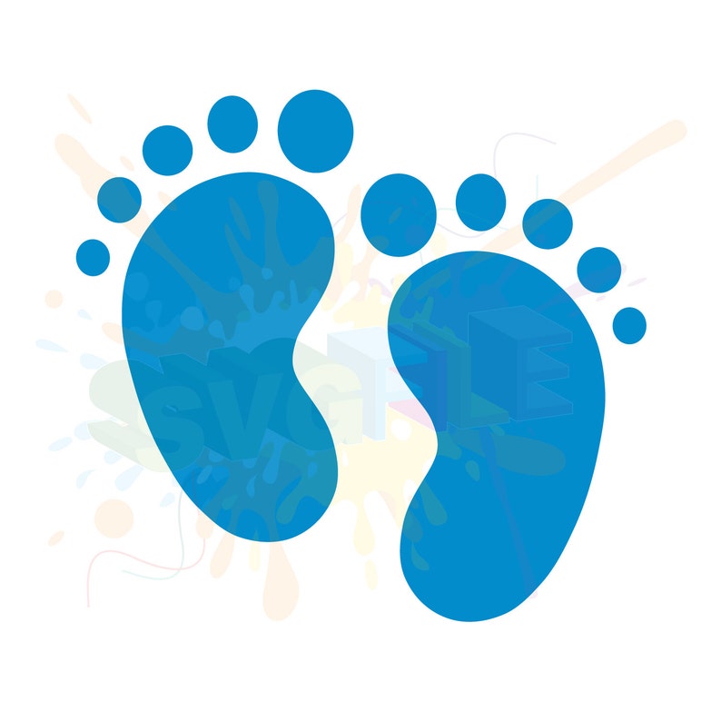 Download Baby Feet Svg Files For Cricut Designs Svg Cut Files | Etsy