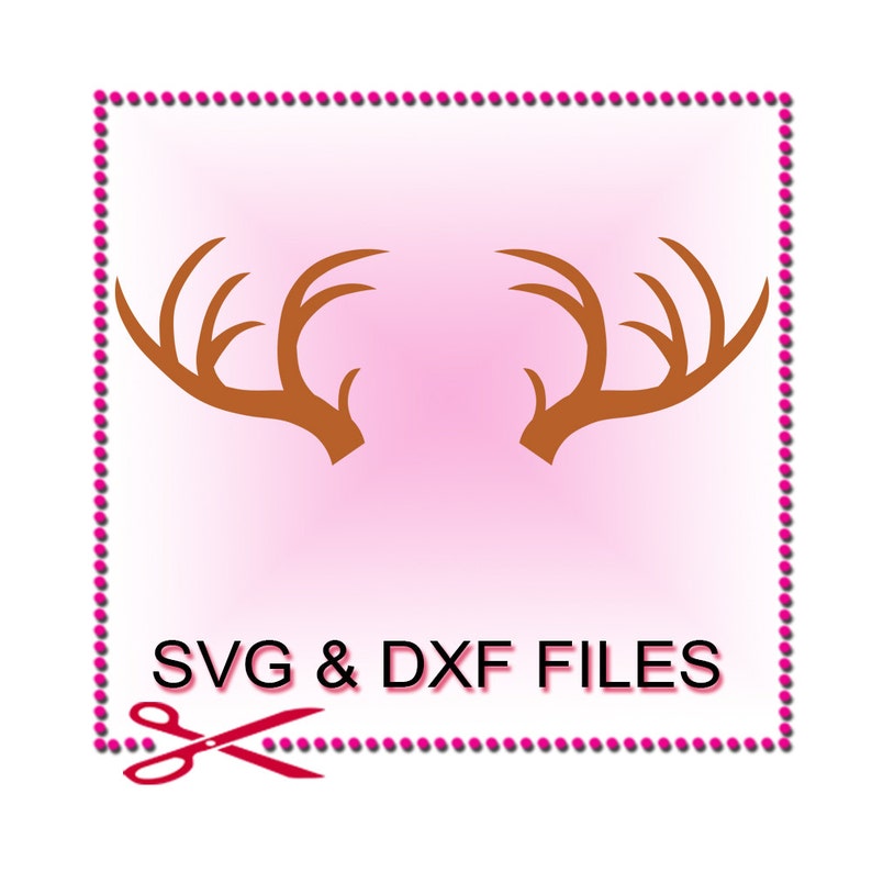 Download Deer Antler SVG Files Deer Antlers SVG Deer SVG Hunting | Etsy