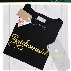Bridesmaid SVG Files for Cricut, Wedding Party Designs (Digital Files) image 2