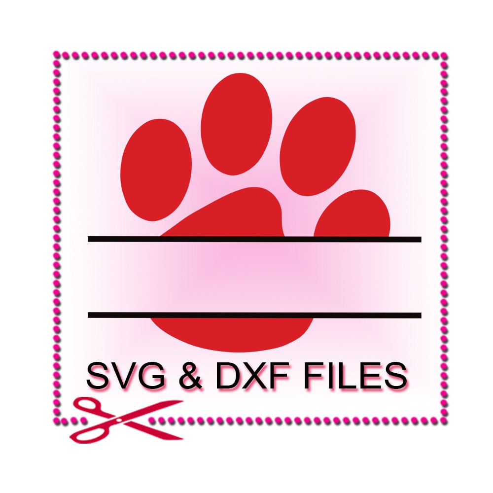 Download Paw Print Svg Files For Cricut Designs Svg Cut Files | Etsy