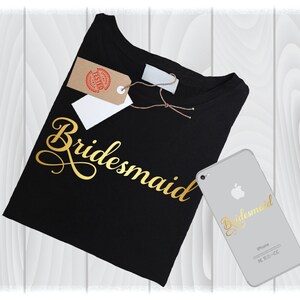 Bridesmaid SVG Files for Cricut, Wedding Party Designs (Digital Files) image 3