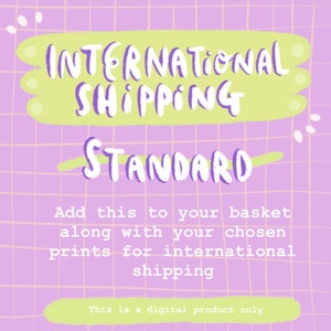 Expédition internationale suivie standard