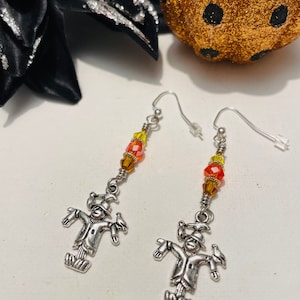 Harvest Scarecrow Dangle earrings