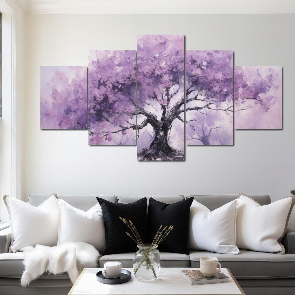 ROAD×canvas Wname lloncloss top Blossoming Tree in Monochrome Canvas Print | Elegant Home Decor