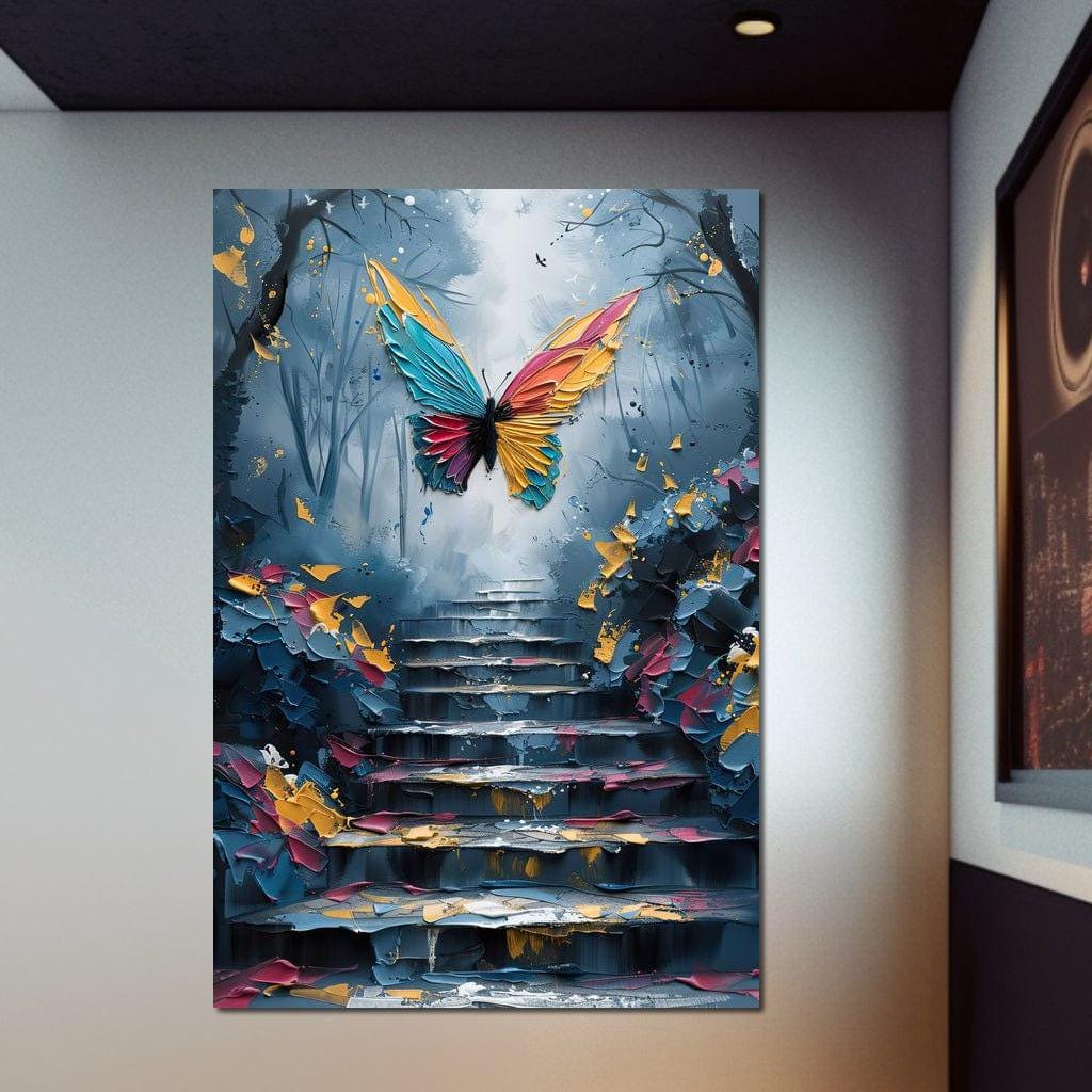 Spectral Flight Ascending: Fantasy Butterfly Art | Nature Wall Decor ...