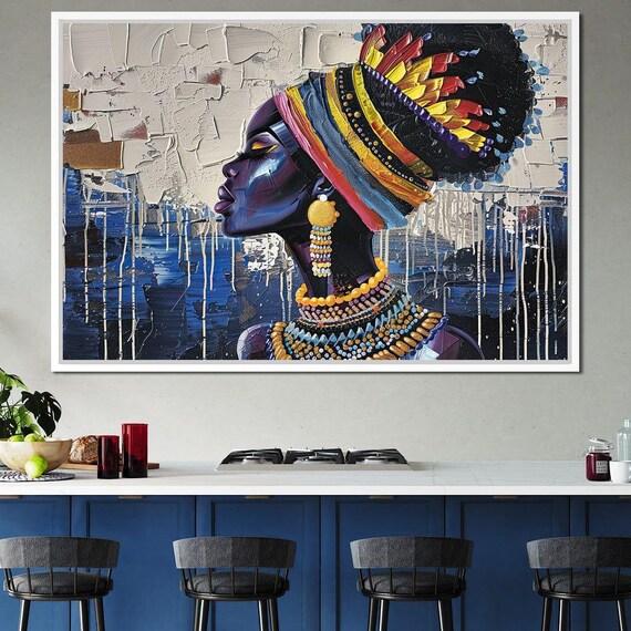 Sapphire Dreams of Africa - Sakeem Gibbs | African Art | Colorful