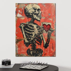 Romantic Skeleton 8 - NicheCanvas