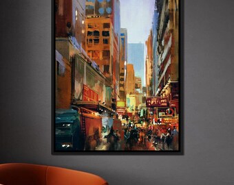 Pyrgonia City: Urban Landscape | City Scene Art | Vibrant Colors