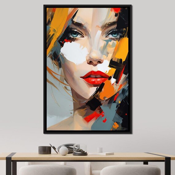 Expressive Contemplation Vivid Notions | Bold Colors, Abstract