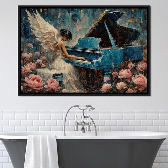Floral Music Collection 22 - Wildrose Creations: Angelic Piano Art