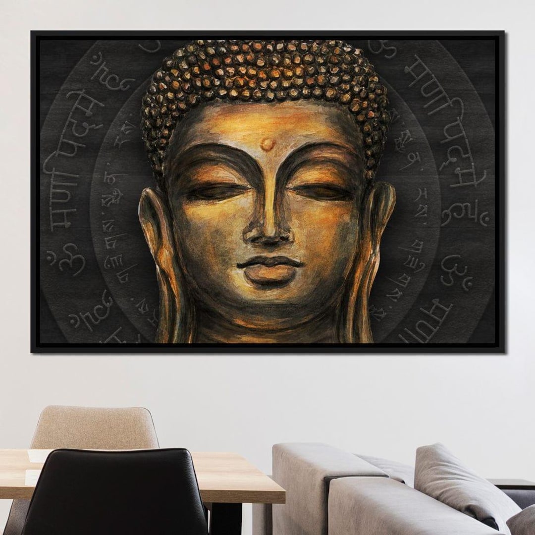 Traditional Buddha: Spiritual Wall Art | Zen Decor | Meditation Artwork ...