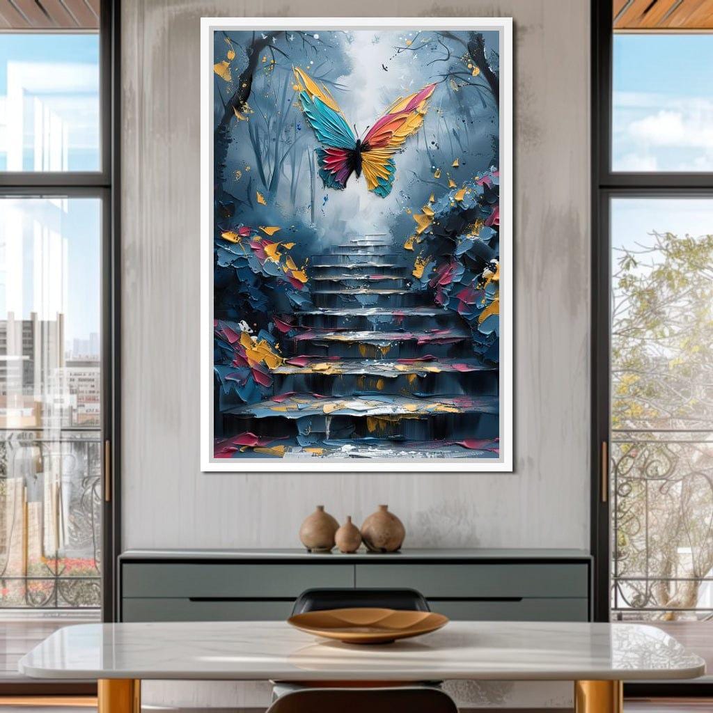Spectral Flight Ascending: Fantasy Butterfly Art | Nature Wall Decor ...