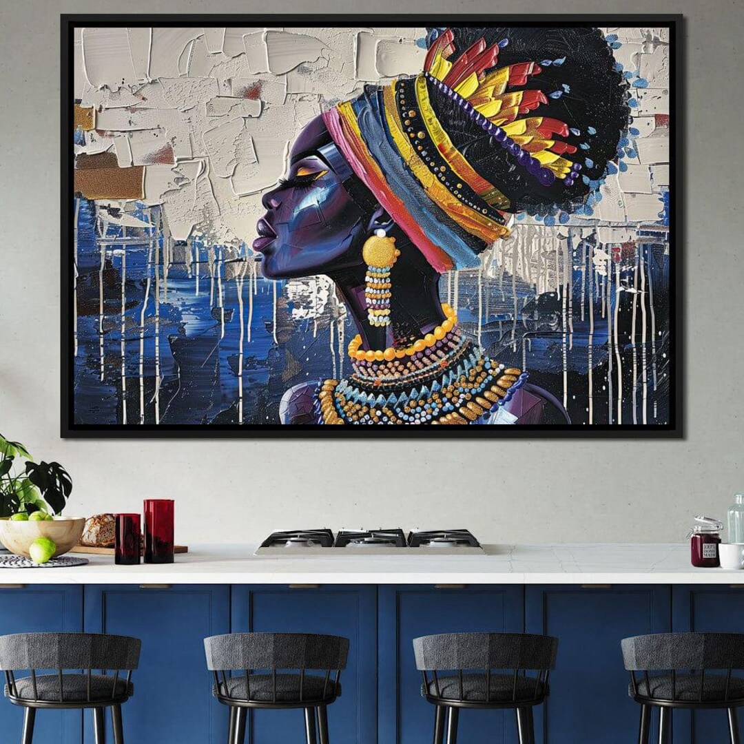 Sapphire Dreams of Africa - Sakeem Gibbs | African Art | Colorful