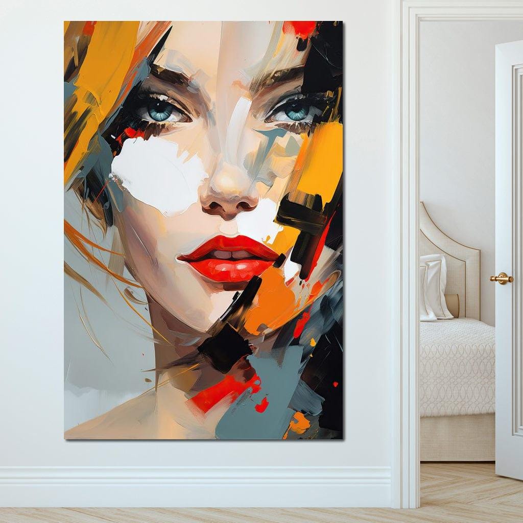 Expressive Contemplation Vivid Notions | Bold Colors, Abstract