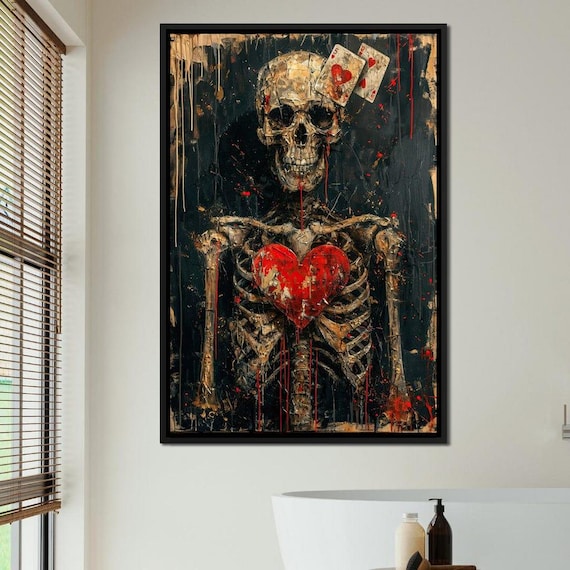 Romantic Skeleton 4 - Raven Blackwood: Gothic Home Decor, Dark