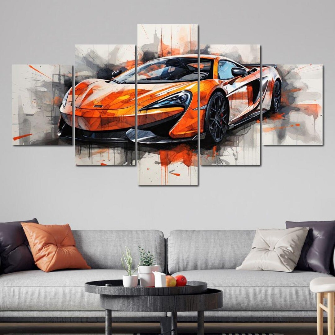 Car Collection 25 - Rider Art: Mclaren P1 | Sport Car Wall Decor ...