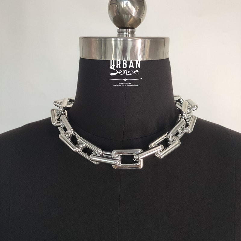 Chain Link Necklace Etsy — free download