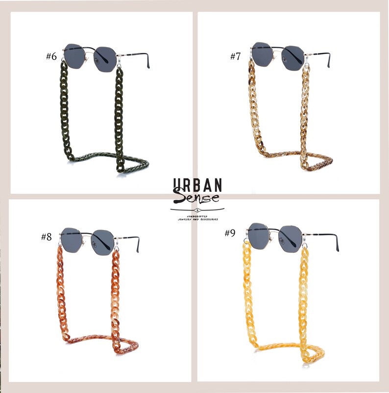 Chunky Eyeglasses Chain Chunky Glasses Chain Mask Lanyard | Etsy UK