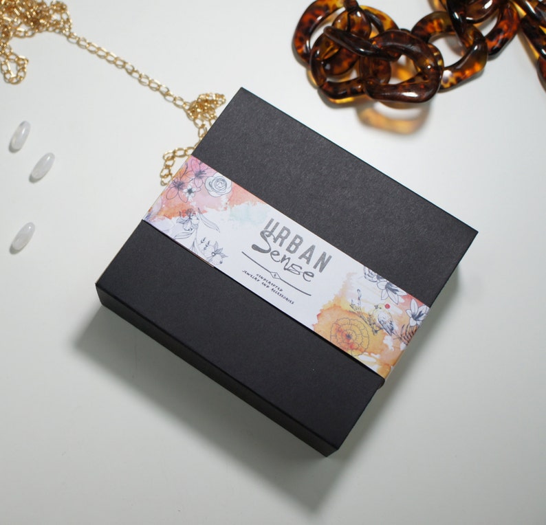 Fashion Party Necklace Bridesmaids Necklace Salmon Marbleized Oversized Chain Link Chunky Necklace Statement Necklace Bib Necklace