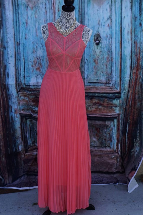 bcbg coral dress
