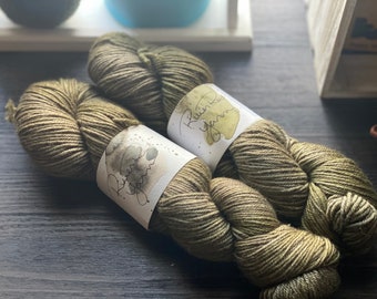 Merino/ Silk/ Yak DK Dyed Yarn
