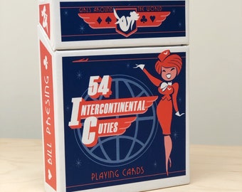 Intercontinental Cuties- Playing Cards (Limited Edition Reprint)