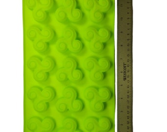 Spinner Swirl Silicone Mold 15 cavity