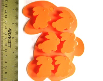 Bunny Silicone Mold 6 cavity