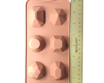 Bling Gems Silicone Mold 6 cavity