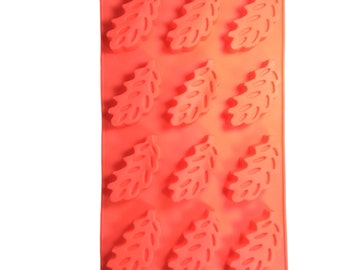 Leaf Silicone Mold 12 cavity
