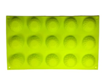 Dahlia / Mum Silicone Mold Small 8 cavity