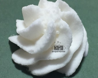 Whipped Cream Dollop Small Soap Embed - Unscented Soap Favor