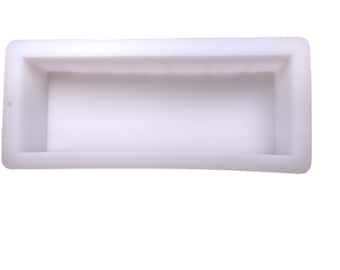 Short & Wide Silicone Soap Loaf Mold