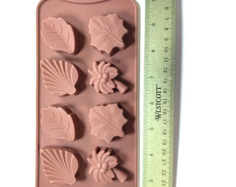 Leaf Small Silicone Mold 8 cavity