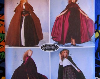 Simplicity 5794 Hooded Capes sewing pattern all sizes Extra Small to Extra Large s5794 xs-xl